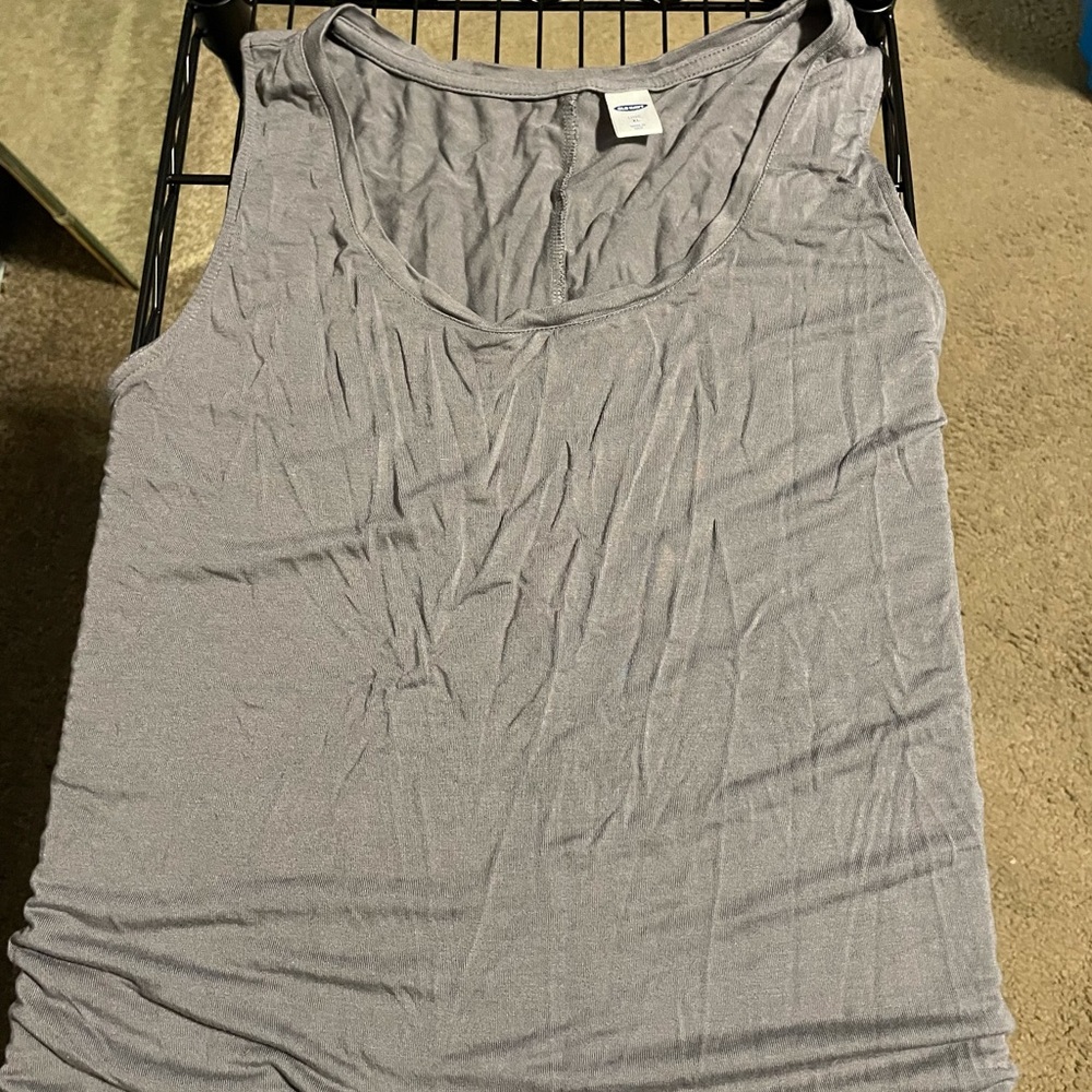 Cute black and white tank